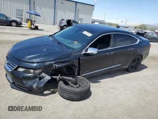 ✅ 2018 Chevrolet Impala Premier • VIN: 2G1125S34J9153595 • Лот: 63320824. Опубликован ранее на Copart с пробегом 121 763 миль. Бесплатный доступ к архиву аукционных продаж из США и подробный отчёт об истории автомобиля на DreamBid. Изображение 1.