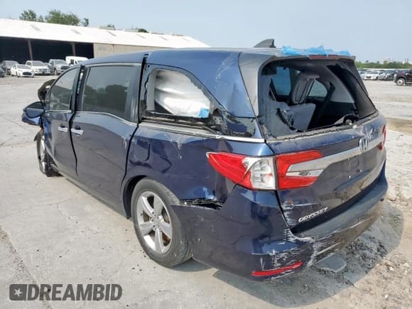 ✅ 2020 Honda Odyssey EX • VIN: 5FNRL6H53LB071314 • Лот: 58231215. Опубликован ранее на Copart с пробегом Не указан. Бесплатный доступ к архиву аукционных продаж из США и подробный отчёт об истории автомобиля на DreamBid. Изображение 2.