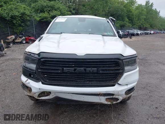 ✅ 2020 Ram 1500 Big Horn • VIN: 1C6SRFFT8LN207821 • Lot: 42254465. Listed on IAAI with 71,158 mi. Free auction sales archive from the USA and detailed vehicle history report at DreamBid. Image 12.