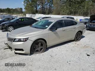 2015 Chevrolet Impala LS z VIN 2G11Z5SL5F9142592, wystawiony jako Copart lot #50467945 z przebiegiem 61 854 mil mil oraz Szkoda całkowita • Salvage title. Historia ofert i sprzedaży dostępna na DreamBid. Obrazek 1.