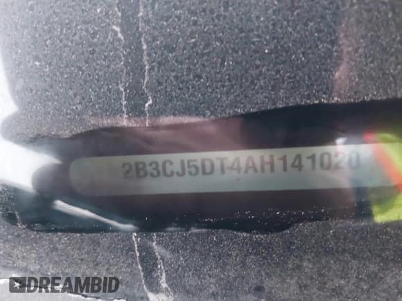 ✅ 2010 Dodge Challenger R/T Classic • VIN: 2B3CJ5DT4AH141020 • Lot: 41693638. Wystawiony na IAAI z przebiegiem 153 469 mil. Bezpłatny archiwum sprzedaży aukcyjnych z USA i szczegółowy raport historii pojazdu na DreamBid. Zdjęcie 9.