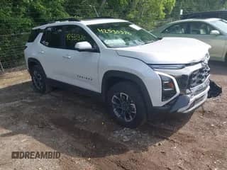 2025 Chevrolet Equinox FWD ACTIV с VIN 3GNAXKEG9SL121608, выставлен на аукционе IAAI как лот 42535370 с пробегом 387 миль миль и . История ставок и продаж доступна на DreamBid. Изображение 1.