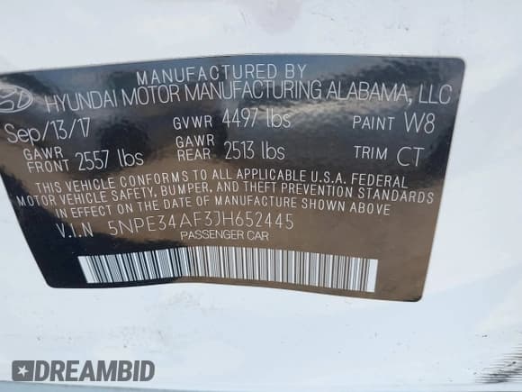 ✅ 2018 Hyundai Sonata SEL • VIN: 5NPE34AF3JH652445 • Lot: 43332202. Wystawiony na IAAI z przebiegiem 83 617 mil. Bezpłatny archiwum sprzedaży aukcyjnych z USA i szczegółowy raport historii pojazdu na DreamBid. Zdjęcie 9.