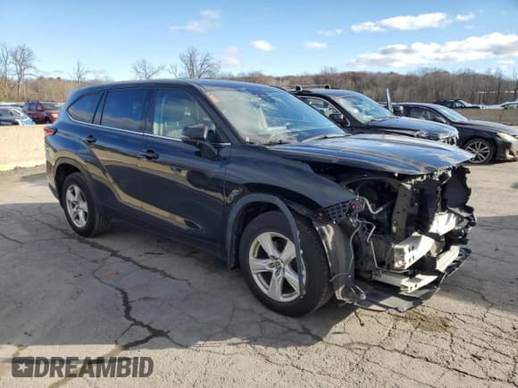 ✅ 2022 Toyota Highlander LE • VIN: 5TDBZRBH5NS184300 • Lot: 91469845. Listed on Copart with 72,279 mi. Free auction sales archive from the USA and detailed vehicle history report at DreamBid. Image 4.