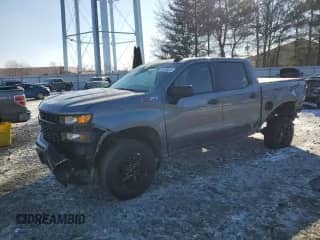 2022 Chevrolet Silverado 1500 Custom Trail Boss с VIN 3GCPYCEKXNG129630, выставлен на аукционе Copart как лот 42506525 с пробегом 59 866 миль миль и Списание • Salvage title. История ставок и продаж доступна на DreamBid. Изображение 1.