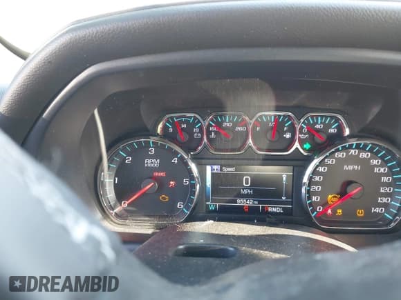 ✅ 2018 Chevrolet Silverado 1500 LTZ • VIN: 1GCUKSEC0JF189211 • Lot: 43240486. Listed on IAAI with 95,542 mi. Free auction sales archive from the USA and detailed vehicle history report at DreamBid. Image 7.