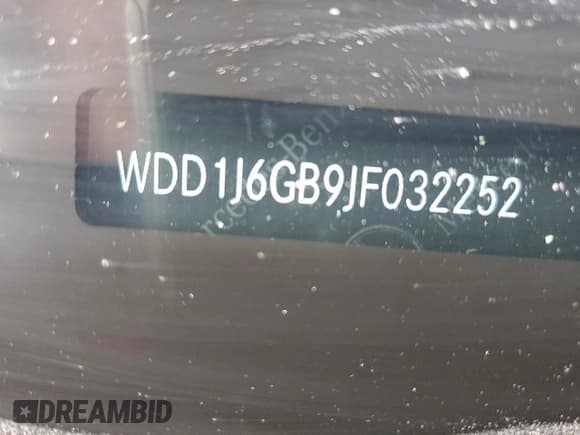 ✅ 2018 Mercedes-Benz E 400 • VIN: WDD1J6GB9JF032252 • Lot: 86282775. Listed on Copart with 36,553 mi. Free auction sales archive from the USA and detailed vehicle history report at DreamBid. Image 12.