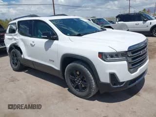 ✅ 2022 GMC Acadia AT4 • VIN: 1GKKNLLS6NZ158455 • Lot: 42564723. Listed on IAAI with 37,582 mi. Free auction sales archive from the USA and detailed vehicle history report at DreamBid. Image 1.