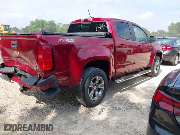 ✅ 2018 Chevrolet Colorado 4WD Z71 • VIN: 1GCGTDEN1J1190761 • Лот: 42682195. Опубликован ранее на IAAI с пробегом 55 393 миль. Бесплатный доступ к архиву аукционных продаж из США и подробный отчёт об истории автомобиля на DreamBid. Изображение 4.