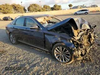 2015 Hyundai Genesis 3.8L z VIN KMHGN4JE2FU083946, wystawiony jako Copart lot #81179094 z przebiegiem Nie podano mil oraz Szkoda całkowita • Salvage title. Historia ofert i sprzedaży dostępna na DreamBid. Obrazek 4.