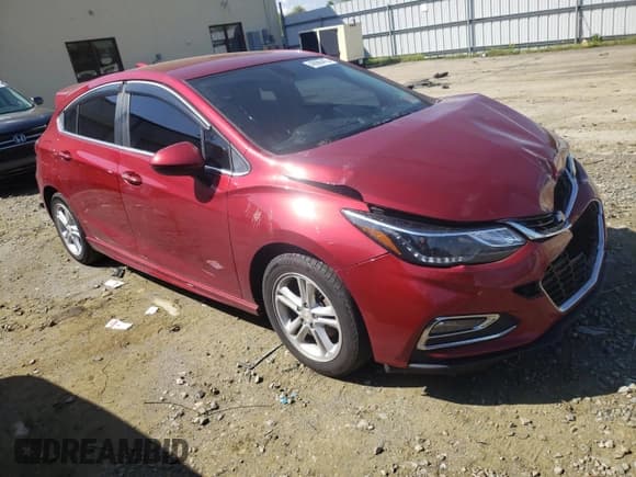 ✅ 2017 Chevrolet Cruze LT • VIN: 3G1BE6SM1HS543822 • Lot: 49966413. Listed on Copart with 85,364 mi. Free auction sales archive from the USA and detailed vehicle history report at DreamBid. Image 4.