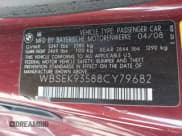 ✅ 2008 BMW 6 Series M6 • VIN: WBSEK93588CY79682 • Lot: 42768782. Listed on IAAI with 125,657 mi. Free auction sales archive from the USA and detailed vehicle history report at DreamBid. Image 9.