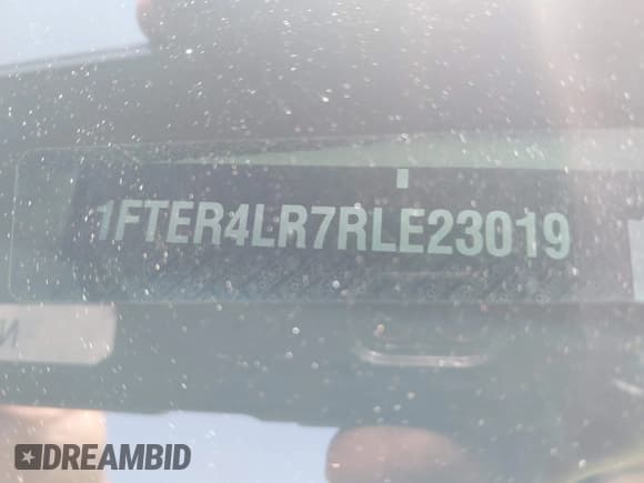 ✅ 2024 Ford Ranger Raptor • VIN: 1FTER4LR7RLE23019 • Лот: 42709008. Опубликован ранее на IAAI с пробегом 564 миль. Бесплатный доступ к архиву аукционных продаж из США и подробный отчёт об истории автомобиля на DreamBid. Изображение 9.