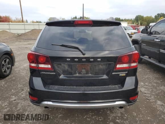 2018 Dodge Journey Crossroad with VIN 3C4PDCGG3JT515604, listed as a Copart auction lot 90343985 with 67,215 mi miles and Clean title. Bid and sale history available at DreamBid. Image 6.