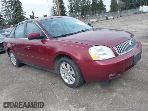 ✅ 2005 Mercury Montego Luxury • VIN: 1MEHM41185G604124 • Lot: 41610444. Wystawiony na IAAI z przebiegiem Nie podano. Bezpłatny archiwum sprzedaży aukcyjnych z USA i szczegółowy raport historii pojazdu na DreamBid. Zdjęcie 1.