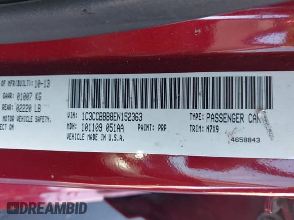 ✅ 2014 Chrysler 200 Touring • VIN: 1C3CCBBB8EN152363 • Lot: 43613552. Wystawiony na IAAI z przebiegiem 107 179 mil. Bezpłatny archiwum sprzedaży aukcyjnych z USA i szczegółowy raport historii pojazdu na DreamBid. Zdjęcie 9.