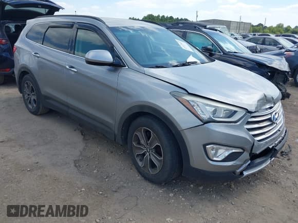 ✅ 2013 Hyundai Santa Fe GLS • VIN: KM8SM4HF4DU014863 • Лот: 43312807. Опубликован ранее на IAAI с пробегом 90 126 миль. Бесплатный доступ к архиву аукционных продаж из США и подробный отчёт об истории автомобиля на DreamBid. Изображение 1.