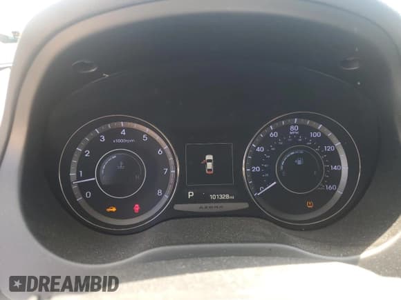 ✅ 2016 Hyundai Azera • VIN: KMHFG4JG3GA504163 • Лот: 55767965. Опубликован ранее на Copart с пробегом 101 328 миль. Бесплатный доступ к архиву аукционных продаж из США и подробный отчёт об истории автомобиля на DreamBid. Изображение 9.