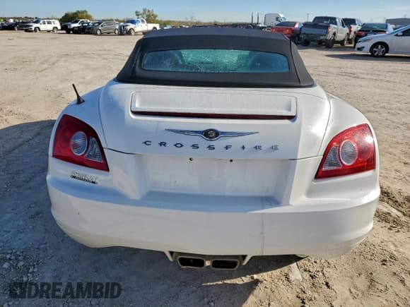 ✅ 2005 Chrysler Crossfire Limited • VIN: 1C3AN65L65X050030 • Lot: 94484485. Listed on Copart with 72,654 mi. Free auction sales archive from the USA and detailed vehicle history report at DreamBid. Image 6.