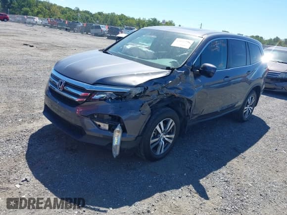 ✅ 2018 Honda Pilot EX-L • VIN: 5FNYF6H54JB063769 • Lot: 43058335. Listed on IAAI with 95,054 mi. Free auction sales archive from the USA and detailed vehicle history report at DreamBid. Image 2.