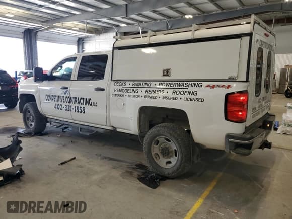 ✅ 2017 Chevrolet Silverado 2500HD Work Truck • VIN: 1GC1KUEG2HF230143 • Lot: 68351495. Listed on Copart with 191,642 mi. Free auction sales archive from the USA and detailed vehicle history report at DreamBid. Image 2.