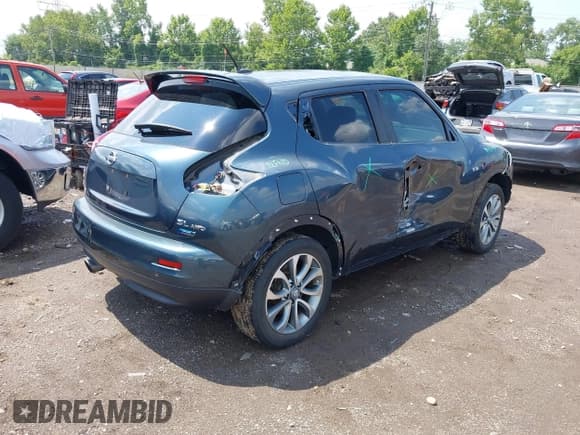 ✅ 2013 Nissan Juke SL • VIN: JN8AF5MV5DT212911 • Lot: 42970538. Wystawiony na IAAI z przebiegiem 66 408 mil. Bezpłatny archiwum sprzedaży aukcyjnych z USA i szczegółowy raport historii pojazdu na DreamBid. Zdjęcie 4.