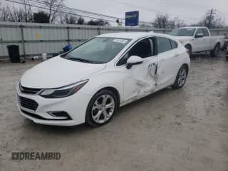 ✅ 2017 Chevrolet Cruze Premier • VIN: 3G1BF6SMXHS544920 • Lot: 71421202. Wystawiony na Copart z przebiegiem 38 454 mil. Bezpłatny archiwum sprzedaży aukcyjnych z USA i szczegółowy raport historii pojazdu na DreamBid. Zdjęcie 1.