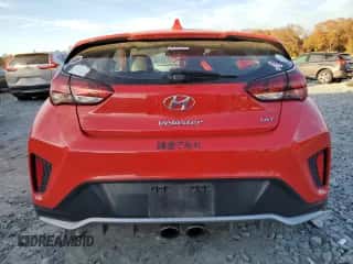 2019 Hyundai Veloster Turbo с VIN KMHTH6AB6KU013559, выставлен на аукционе Copart как лот 85124164 с пробегом 62 323 миль миль и Списание • Salvage title. История ставок и продаж доступна на DreamBid. Изображение 6.