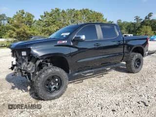2021 Chevrolet Silverado 1500 LT z VIN 3GCUYDED5MG109679, wystawiony jako Copart lot #55261855 z przebiegiem 93 209 mil mil oraz Czysty tytuł • Clean title. Historia ofert i sprzedaży dostępna na DreamBid. Obrazek 1.