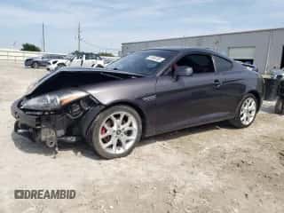 2008 Hyundai Tiburon GT с VIN KMHHN66F58U284485, выставлен на аукционе Copart как лот 61948765 с пробегом 134 445 миль миль и Списание • Salvage title. История ставок и продаж доступна на DreamBid. Изображение 1.