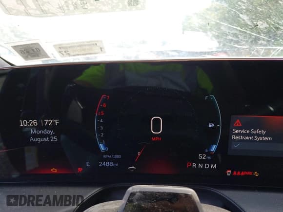 ✅ 2025 Cadillac CT5-V • VIN: 1G6DV5RW3S0112322 • Lot: 43068247. Listed on IAAI with 2,488 mi. Free auction sales archive from the USA and detailed vehicle history report at DreamBid. Image 15.