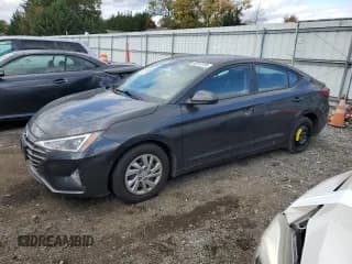 ✅ 2020 Hyundai Elantra SE • VIN: 5NPD74LF3LH610003 • Lot: 89513135. Listed on Copart with 34,158 mi. Free auction sales archive from the USA and detailed vehicle history report at DreamBid. Image 1.