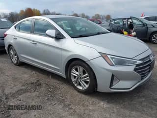 ✅ 2019 Hyundai Elantra SEL • VIN: 5NPD84LF2KH418213 • Lot: 43586246. Listed on IAAI with 184,127 mi. Free auction sales archive from the USA and detailed vehicle history report at DreamBid. Image 1.
