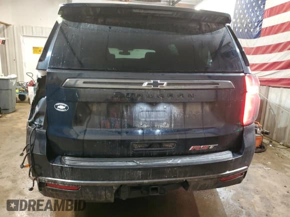 ✅ 2022 Chevrolet Suburban RST • VIN: 1GNSKEKD8NR299232 • Lot: 52011295. Listed on Copart with 77,715 mi. Free auction sales archive from the USA and detailed vehicle history report at DreamBid. Image 6.