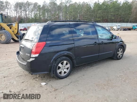 ✅ 2005 Nissan Quest SE • VIN: 5N1BV28U85N137125 • Lot: 85055754. Listed on Copart with 207,201 mi. Free auction sales archive from the USA and detailed vehicle history report at DreamBid. Image 3.