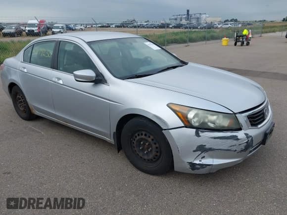 ✅ 2008 Honda Accord LX • VIN: 1HGCP25398A102184 • Lot: 43179230. Listed on IAAI with 215,885 mi. Free auction sales archive from the USA and detailed vehicle history report at DreamBid. Image 1.