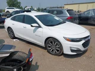 2024 Chevrolet Malibu RS with VIN 1G1ZG5ST4RF252442, listed as a IAAI auction lot 42903405 with 19,638 mi miles and . Bid and sale history available at DreamBid. Image 1.