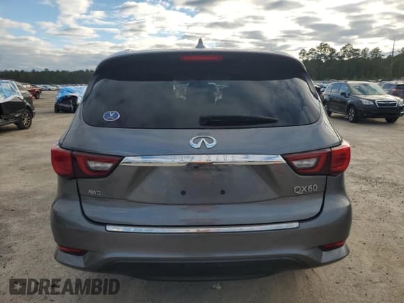 ✅ 2020 Infiniti QX60 Luxe • VIN: 5N1DL0MM3LC506152 • Lot: 90535835. Listed on Copart with 63,994 mi. Free auction sales archive from the USA and detailed vehicle history report at DreamBid. Image 6.