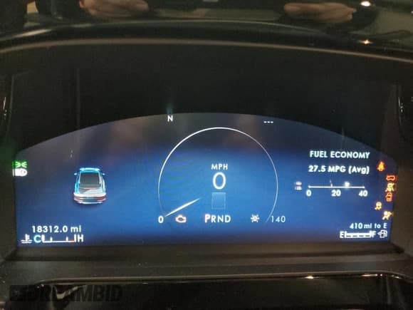 ✅ 2023 Lincoln Corsair Standard • VIN: 5LMCJ1DA2PUL19303 • Lot: 51939285. Listed on Copart with 18,312 mi. Free auction sales archive from the USA and detailed vehicle history report at DreamBid. Image 9.