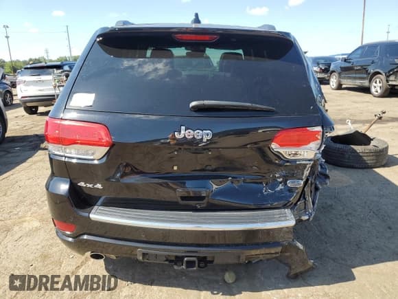 ✅ 2019 Jeep Grand Cherokee Overland • VIN: 1C4RJFCG5KC623857 • Lot: 70816035. Listed on Copart with 54,745 mi. Free auction sales archive from the USA and detailed vehicle history report at DreamBid. Image 6.