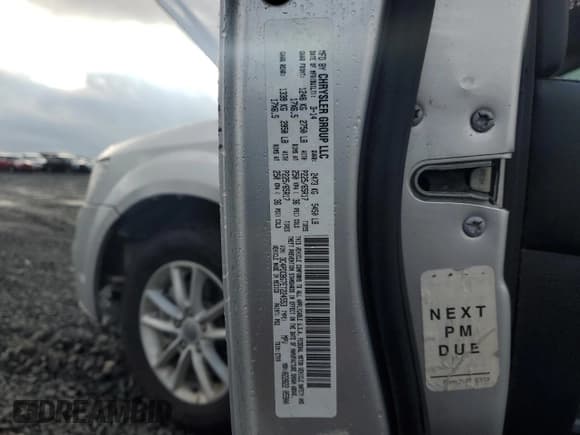 ✅ 2014 Dodge Journey SXT • VIN: 3C4PDCBG7ET224553 • Lot: 89805935. Wystawiony na Copart z przebiegiem 158 409 mil. Bezpłatny archiwum sprzedaży aukcyjnych z USA i szczegółowy raport historii pojazdu na DreamBid. Zdjęcie 13.