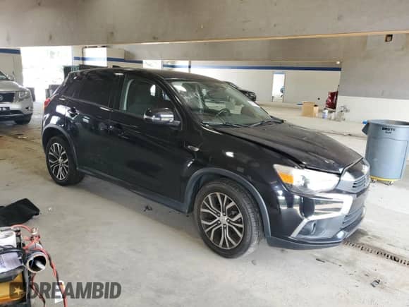2017 Mitsubishi Outlander SE with VIN JA4AR3AWXHZ043728, listed as a Copart auction lot 60508665 with 77,130 mi miles and Salvage title. Bid and sale history available at DreamBid. Image 4.