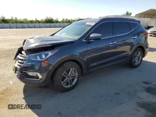 ✅ 2018 Hyundai Santa Fe 2.4L • VIN: 5NMZU3LB7JH102245 • Лот: 52014944. Опубликован ранее на Copart с пробегом 45 653 миль. Бесплатный доступ к архиву аукционных продаж из США и подробный отчёт об истории автомобиля на DreamBid. Изображение 1.