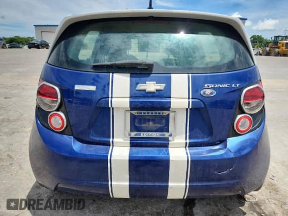 2013 Chevrolet Sonic LT with VIN 1G1JD6SH4D4253893, listed as a Copart auction lot 63216955 with 181,913 mi miles and Clean title. Bid and sale history available at DreamBid. Image 6.