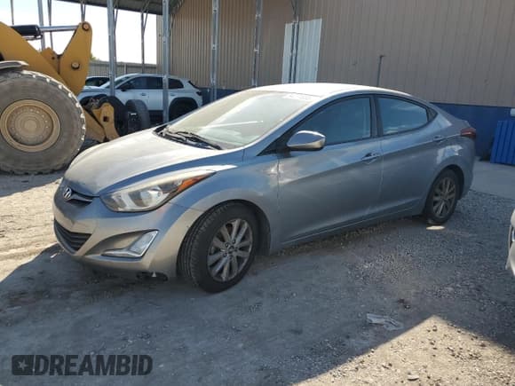 ✅ 2015 Hyundai Elantra SE • VIN: KMHDH4AE2FU321126 • Lot: 84271635. Listed on Copart with 166,216 mi. Free auction sales archive from the USA and detailed vehicle history report at DreamBid. Image 1.