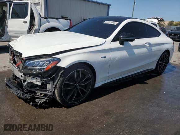 ✅ 2021 Mercedes-Benz C 43 AMG • VIN: W1KWJ6EB8MG056601 • Lot: 56925994. Listed on Copart with 40,914 mi. Free auction sales archive from the USA and detailed vehicle history report at DreamBid. Image 1.