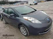 ✅ 2013 Nissan LEAF SL • VIN: 1N4AZ0CP8DC419310 • Lot: 95695195. Listed on Copart with 92,635 mi. Free auction sales archive from the USA and detailed vehicle history report at DreamBid. Image 4.