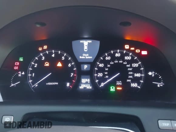 ✅ 2009 Lexus LS 460 • VIN: JTHBL46F095085357 • Lot: 43878856. Listed on IAAI with 206,372 mi. Free auction sales archive from the USA and detailed vehicle history report at DreamBid. Image 7.