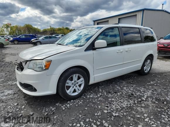 ✅ 2012 Dodge Grand Caravan Crew • VIN: 2C4RDGDG2CR131985 • Лот: 85852515. Опубликован ранее на Copart с пробегом 153 453 миль. Бесплатный доступ к архиву аукционных продаж из США и подробный отчёт об истории автомобиля на DreamBid. Изображение 1.