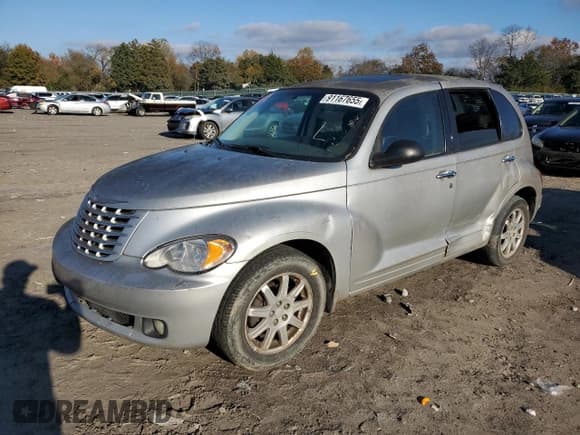 ✅ 2007 Chrysler PT Cruiser Limited • VIN: 3A8FY68B77T609197 • Lot: 91167655. Wystawiony na Copart z przebiegiem 159 341 mil. Bezpłatny archiwum sprzedaży aukcyjnych z USA i szczegółowy raport historii pojazdu na DreamBid. Zdjęcie 1.